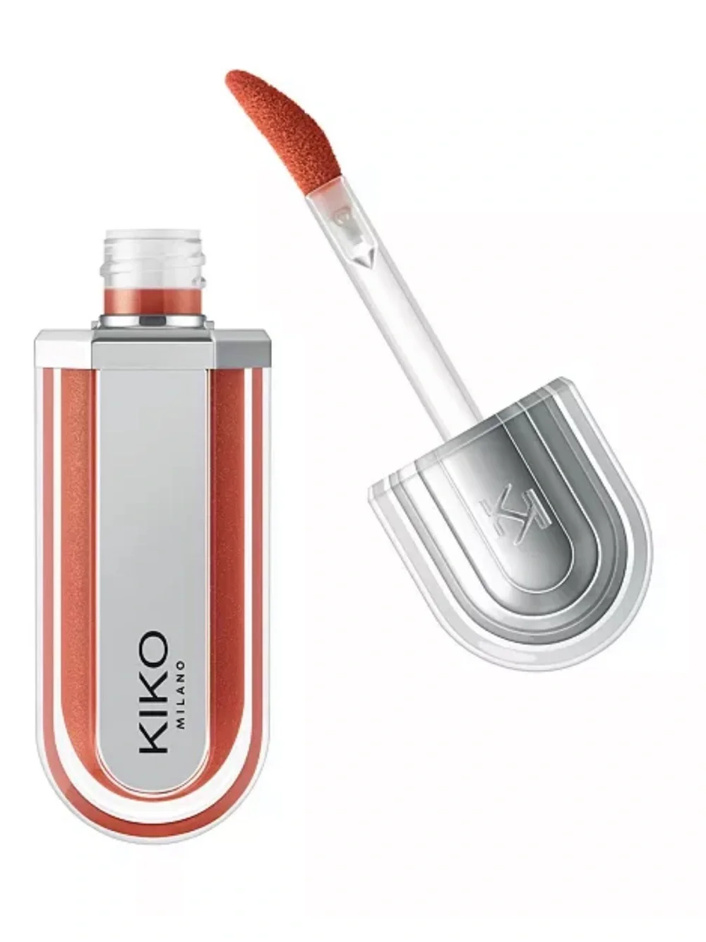 🌷 KIKO Milano Lip Gloss Duo — 5 Catch Me Cupid & 6 Color Affair New FullSz
